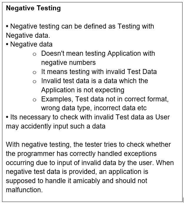 negative-testing